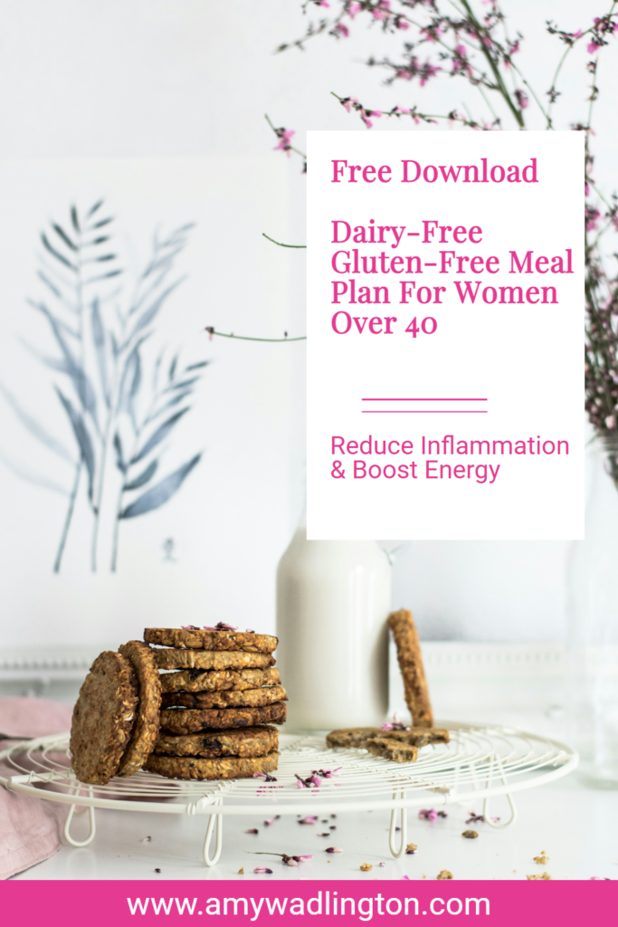 dairy free gluten free meal plan and recipes