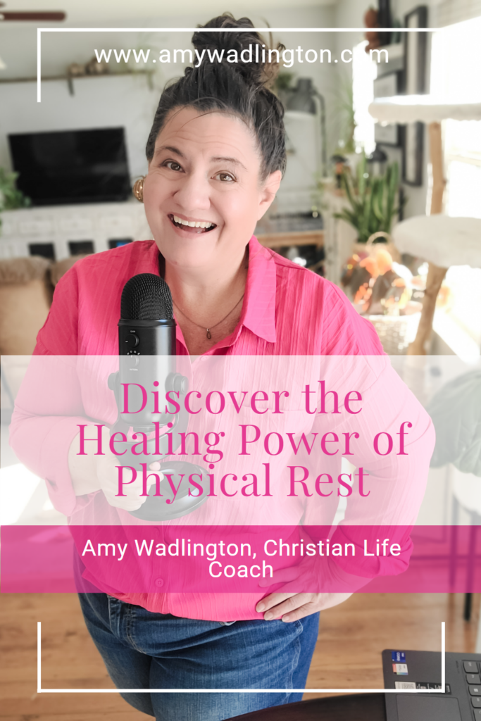 discover the power of physical rest