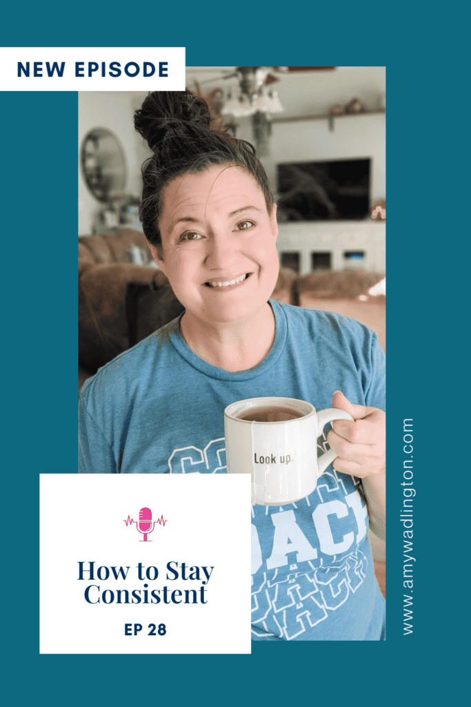 how to stay consistent podcast