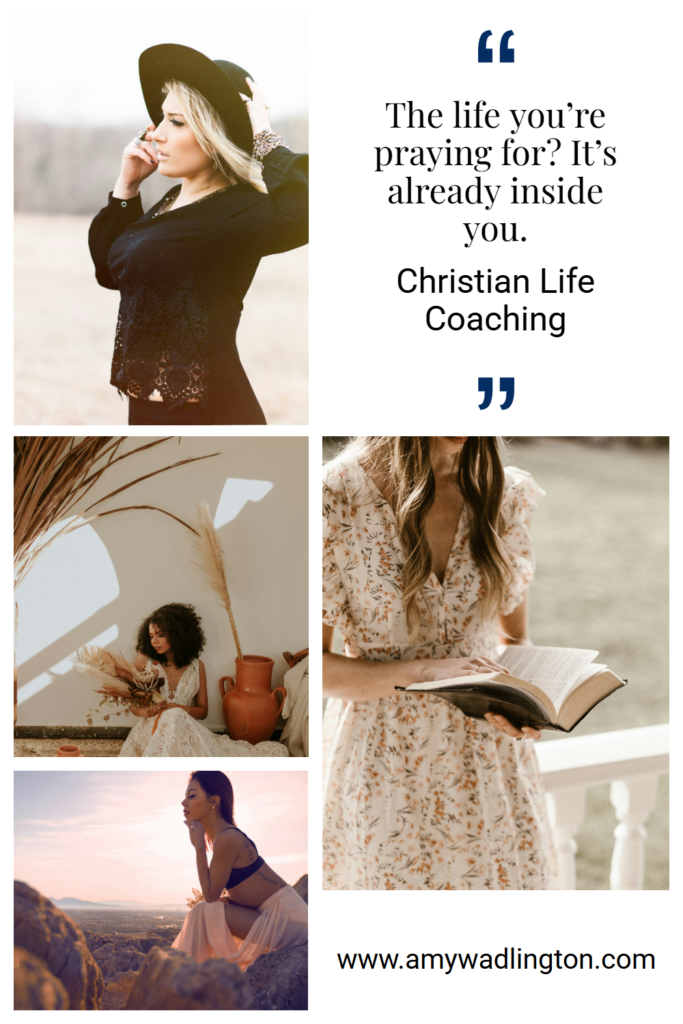 quote for women looking for a Christian life coach