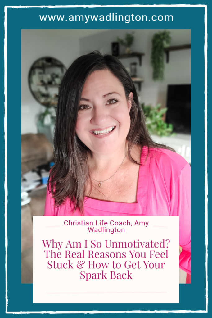 Why Am I So Unmotivated? The Real Reasons You Feel Stuck & How to Get Your Spark Back