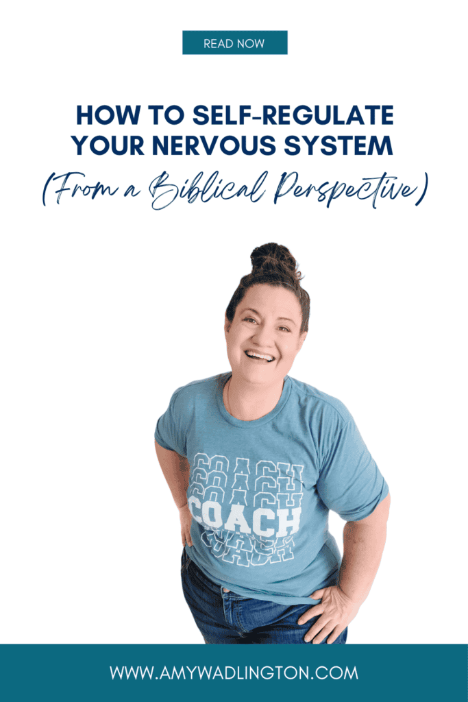 how to self regulate your nervous system