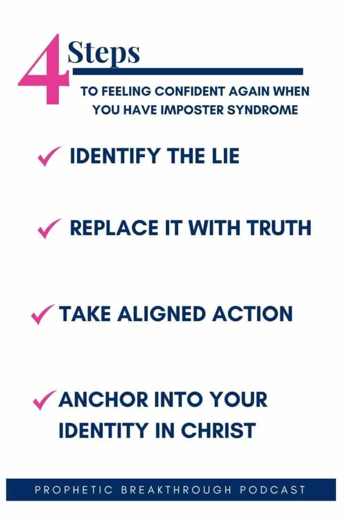 4 steps to overcome impostor syndrome and feel confident again