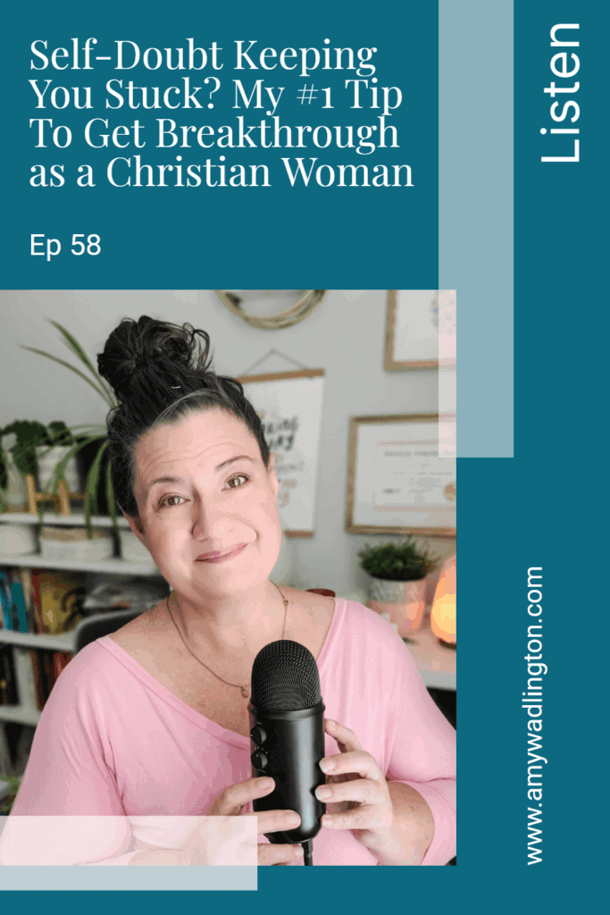 podcast for christian women about self-doubt