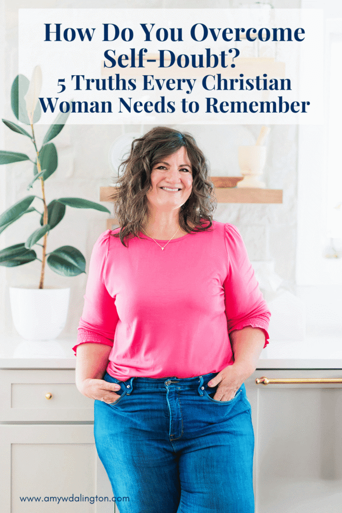 How to overcome self-doubt with Christian life coach Amy Wadlington