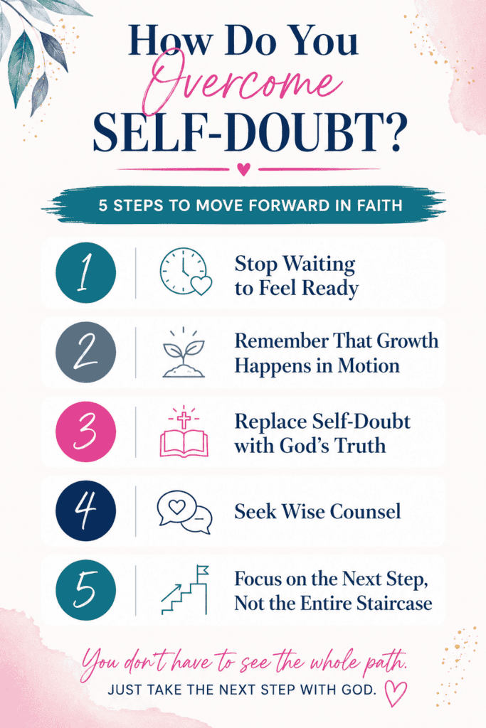 5 steps to overcome self-doubt